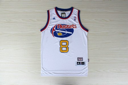 Maillot De Basket Denver Nuggets Danilo Gallinari 8 New Fans Edition Blanc
